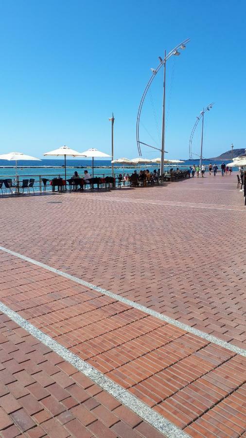 Apartamento Amplio Canary Style, 1 Playa Canteras Лас-Пальмас-де-Гран-Канария Экстерьер фото